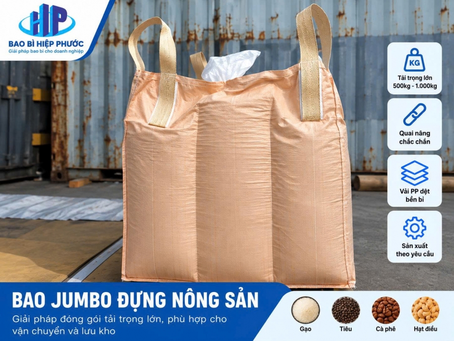 Bao Jumbo đựng nông sản